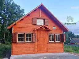 Domek Ogrodowy z drewna Mikołaj II - 5x5m - zdjęcie 34