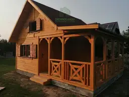 Domek Mieszko II 5m x 5m  + taras boczny 1,5x5m - zdjęcie 39