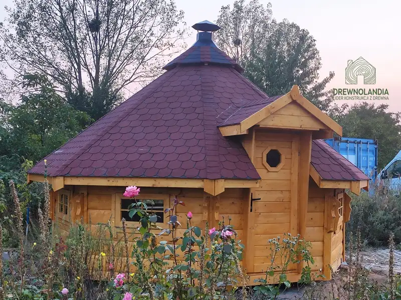 Drewniany Domek Grillowy Jan - 4,8m 