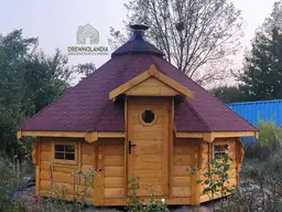 Drewniany Domek Grillowy Jan - 4,8m  - zdjęcie 15