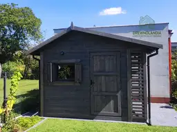 Domek gospodarczy z drewna Bonifacy - 3x2,5m  - zdjęcie 40