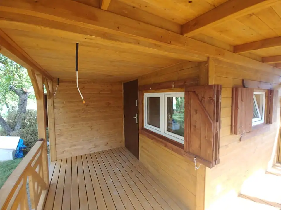 Domek rekreacyjny całoroczny CRA1 - 25 m²