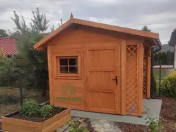 Domek gospodarczy z drewna Bonifacy - 3x2,5m  - zdjęcie 52