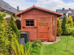 Domek gospodarczy z drewna Bonifacy - 3x2,5m  - zdjęcie 54