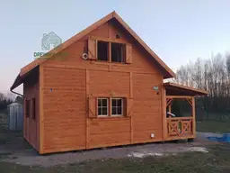 Domek drewniany na działkę Julian - 6x7,5m - zdjęcie 12