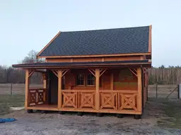 Domek drewniany na działkę Julian - 6x7,5m - zdjęcie 13