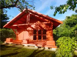 Drewniany domek rekreacyjny całoroczny CRA7 - 35 m² - zdjęcie 4