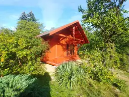 Drewniany domek rekreacyjny całoroczny CRA7 - 35 m² - zdjęcie 6