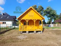 Drewniany domek na działkę Amadeusz IV 7x4,5m  - zdjęcie 42