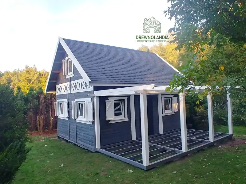 Domek bez pozwolenia Julianek 6x5,5m z tarasem