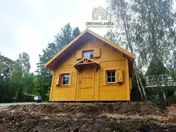 Domek Ogrodowy z drewna Mikołaj II - 5x5m - zdjęcie 27