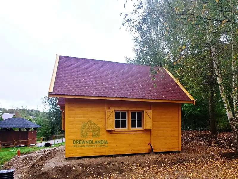 Domek Ogrodowy z drewna Mikołaj II - 5x5m