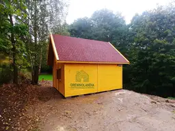 Domek Ogrodowy z drewna Mikołaj II - 5x5m - zdjęcie 32