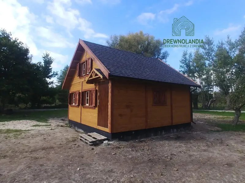 Domek Ogrodowy z drewna Mikołaj II - 5x5m