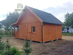 Domek Mieszko II 5m x 5m  + taras boczny 1,5x5m - zdjęcie 11