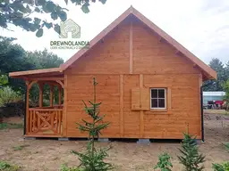 Domek Mieszko II 5m x 5m  + taras boczny 1,5x5m - zdjęcie 12