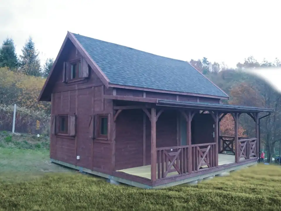 Domek rekreacyjny całoroczny CRP6 - 35m²