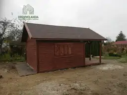 Drewniany domek Ogrodowy Olek 7,7x4,5m  - zdjęcie 21