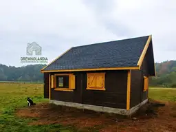 Domek Ogrodowy z drewna Mikołaj II - 5x5m - zdjęcie 25