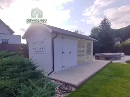 Wiata Wiktoria - 6x2m, drewutnia  - zdjęcie 18