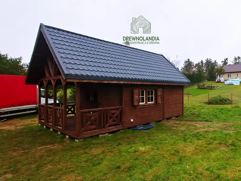 Domek z antresola Bolesław - 7x5m 