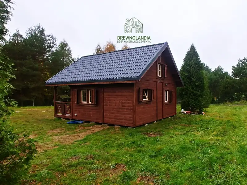 Domek z antresola Bolesław - 7x5m 