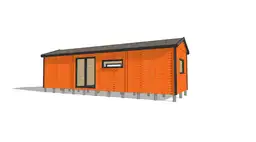 Domek parterowy Ariel z oknami PCV 10m x 3,5m - zdjęcie 13