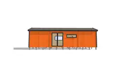 Domek parterowy Ariel z oknami PCV 10m x 3,5m - zdjęcie 16