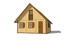  Wiktor V z oknami PCV - 5,9x5,9m - zdjęcie 43