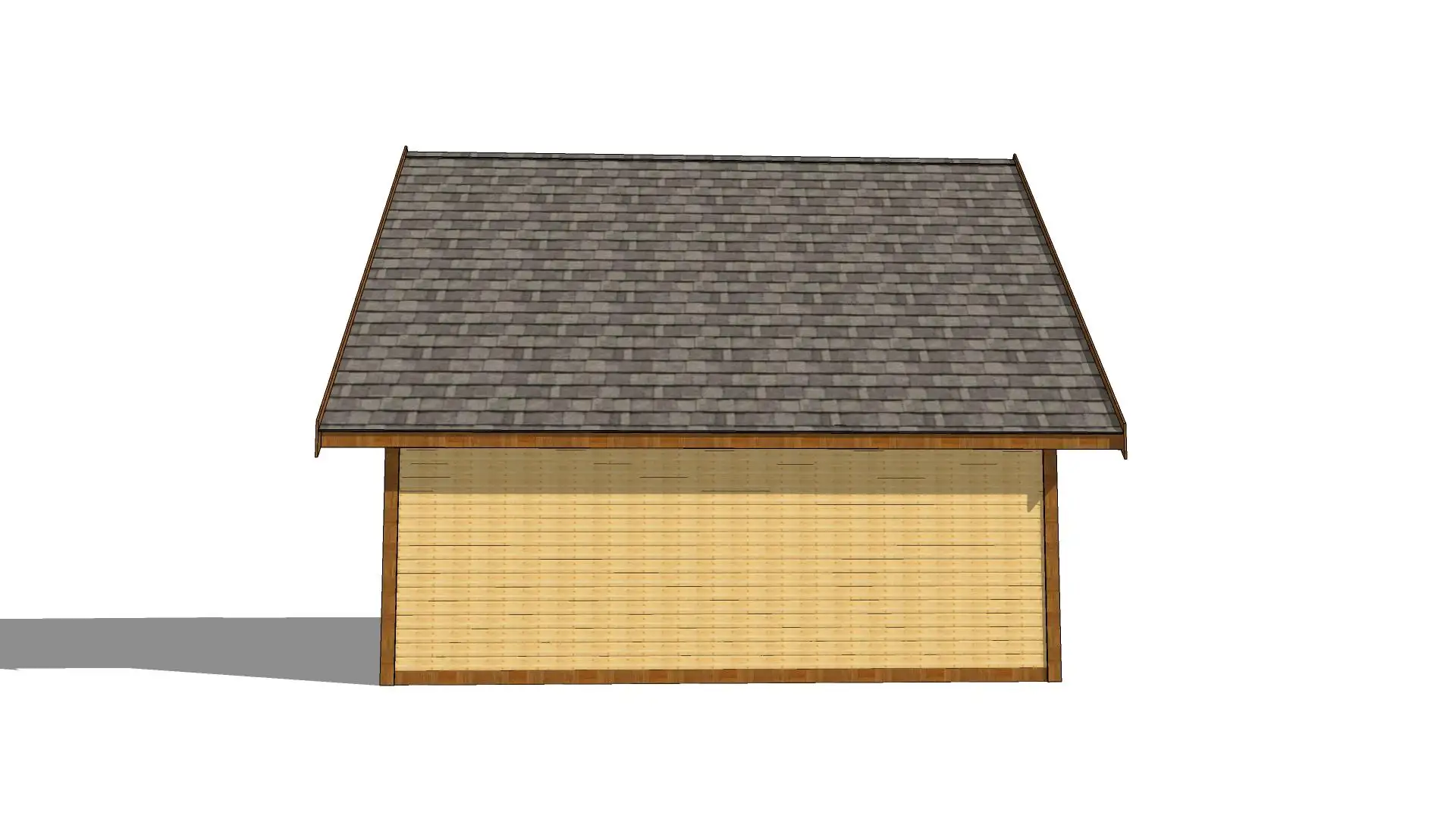 Wiktor V z oknami PCV - 5,9x5,9m