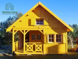 Domek drewniany Wiktor III - 5x6m  - zdjęcie 40