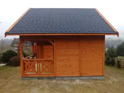 Domek drewniany Wiktor III - 5x6m  - zdjęcie 57