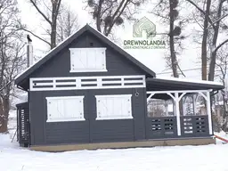 Domek Mieszko II 5m x 5m  + taras boczny 1,5x5m - zdjęcie 45