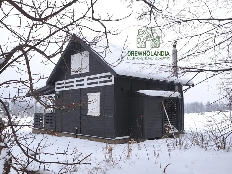 Domek Mieszko II 5m x 5m + taras boczny 1,5x5m