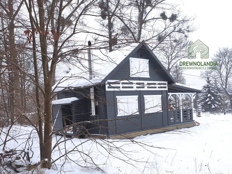 Domek Mieszko II 5m x 5m + taras boczny 1,5x5m