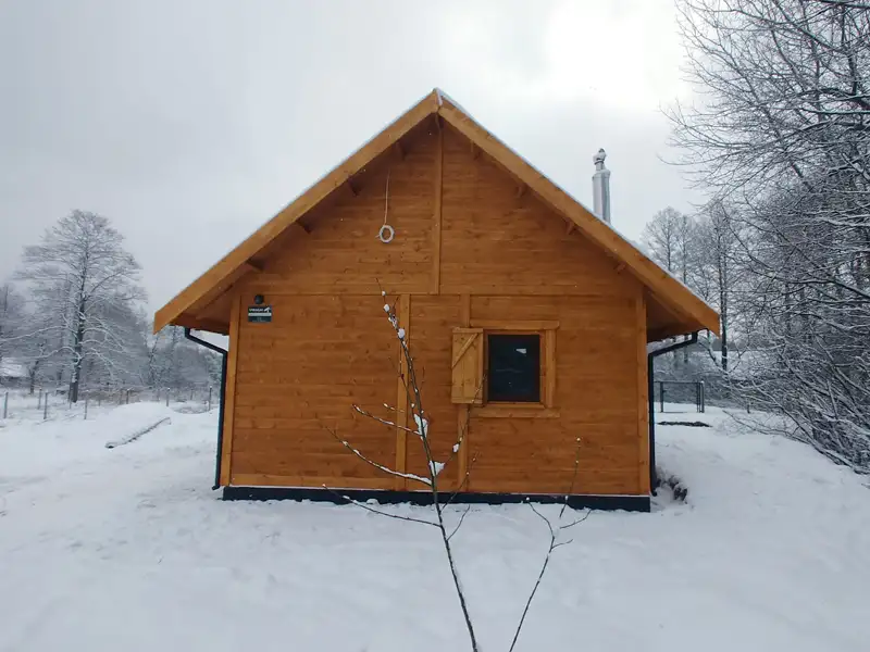 Domek z antresola Wiktor IV - wersja 1 - V1 - 5,9x5,9m