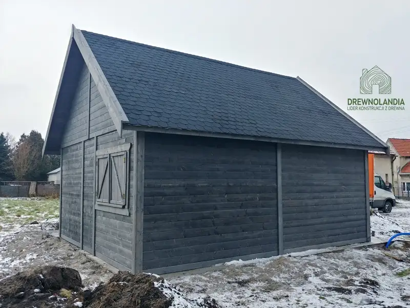 Domek drewniany Wiktor III - 5x6m 