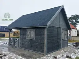 Domek drewniany Wiktor III - 5x6m  - zdjęcie 36