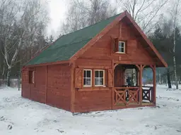 Domek drewniany Wiktor III - 5x6m  - zdjęcie 26