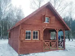 Domek drewniany Wiktor III - 5x6m  - zdjęcie 27