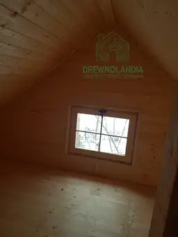 Domek z drewna Maciek II 5x5 + tars 5x3m   - zdjęcie 24