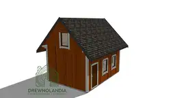 Domek drewniany na działkę Albert I 7mx5m  - zdjęcie 8