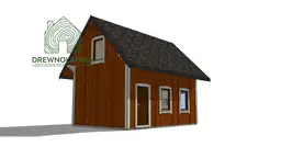 Domek drewniany na działkę Albert I 7mx5m  - zdjęcie 9