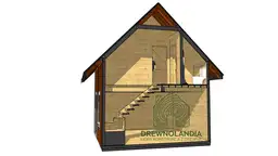 Domek drewniany na działkę Albert I 7mx5m  - zdjęcie 11