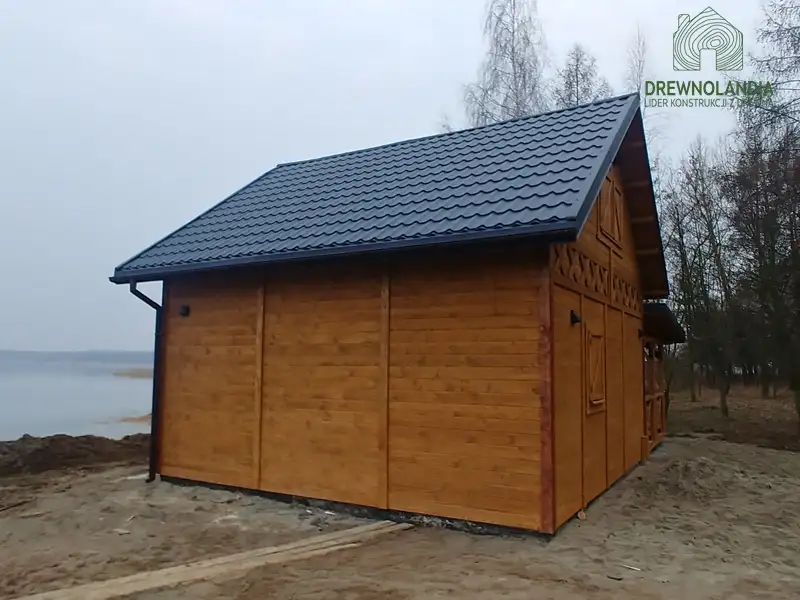 Domek z antresola Wiktor IV - wersja 1 - V1 - 5,9x5,9m