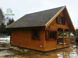 Domek z antresola Wiktor IV - wersja 1 - V1 - 5,9x5,9m - zdjęcie 50