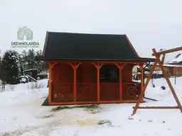 Domek Mieszko II 5m x 5m  + taras boczny 1,5x5m - zdjęcie 23