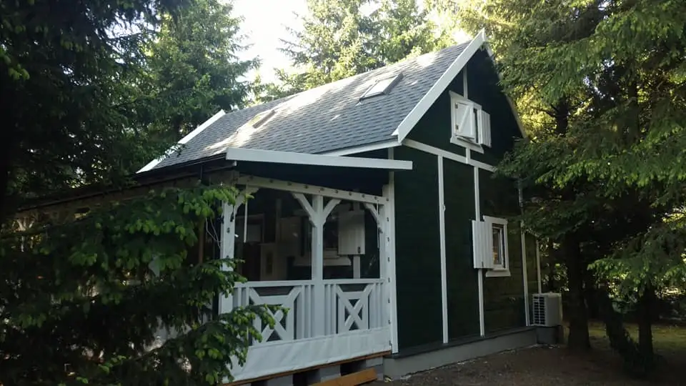 Domek rekreacyjny całoroczny CRP6 - 35m²