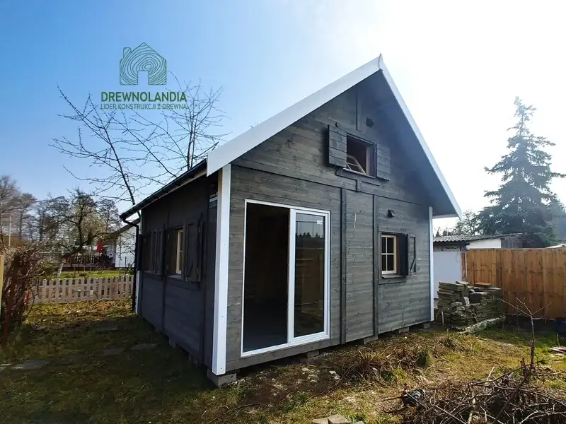 Domek Ogrodowy z drewna Mikołaj II - 5x5m