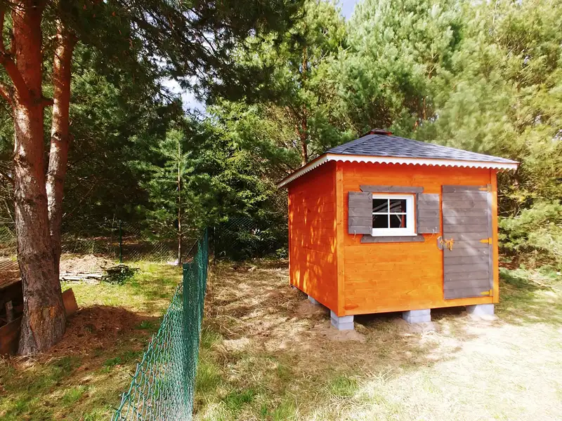Domek gospodarczy z drewna Filip - 3x3m 